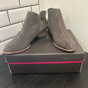 Vince Camuto VC Celena Shady Grey Suede Boots
